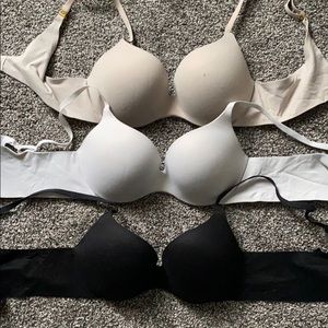 3 Victoria’s Secret Padded Bras